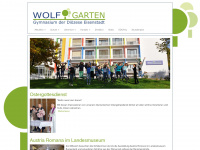 wolfgarten.at Webseite Vorschau