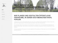 wolfhunziker.ch Webseite Vorschau