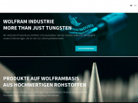 wolfram-industrie.de Webseite Vorschau