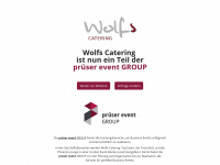 wolfs-catering.de Webseite Vorschau