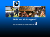 wolfsloge.de Webseite Vorschau