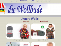 wollbude.de Webseite Vorschau