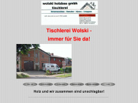 wolskiholzbau.de Webseite Vorschau