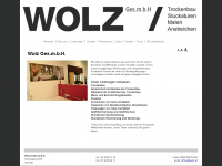 wolz.at Webseite Vorschau
