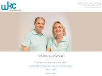 womenandkidscare.at Webseite Vorschau