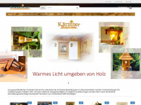 woodlight.at Webseite Vorschau