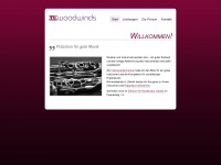 woodwinds-werkstatt.de Webseite Vorschau
