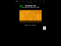 woram.ch Webseite Vorschau