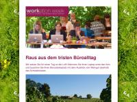 workationweek.de Webseite Vorschau
