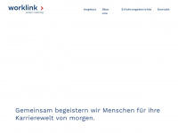 worklink.ch Webseite Vorschau