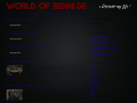 world-of-benni.de Webseite Vorschau