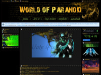 world-of-paranoid.de Webseite Vorschau