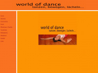 worldofdance.at Webseite Vorschau