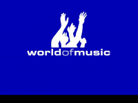 worldofmusic.ch Webseite Vorschau