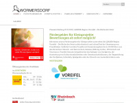wormersdorf-online.de Webseite Vorschau