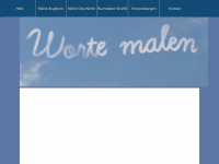 wortemalen.ch Webseite Vorschau