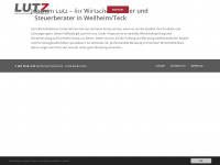 wp-lutz.de Webseite Vorschau
