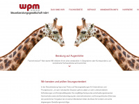 wpm-steuer.de Webseite Vorschau