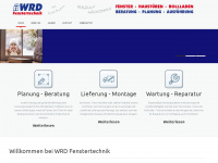 wrd-fenstertechnik.de Webseite Vorschau