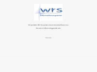 wrs-informationssysteme.de Webseite Vorschau