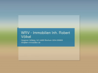 wrv-immobilien.de Webseite Vorschau