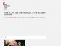 trommeln-in-berlin.de Webseite Vorschau