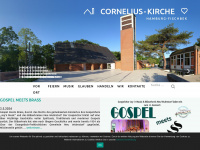 cornelius-kirche.de Webseite Vorschau