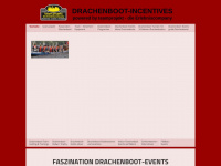 drachenboot-incentives.de Webseite Vorschau