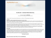 mywebalert.com Webseite Vorschau