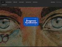 bregenzerkunstverein.at Webseite Vorschau