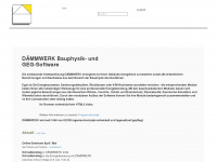 bauphysik-software.de Webseite Vorschau
