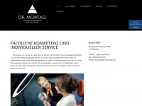 dr-montag.com Webseite Vorschau