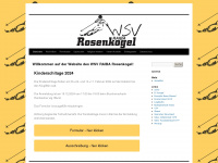 wsv-rosenkogel.at Webseite Vorschau
