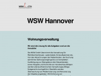 wsw-hannover.de Webseite Vorschau