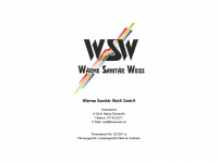 wsweiss.at Webseite Vorschau