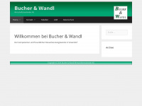 wt-bucher-wandl.at Webseite Vorschau