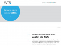 wtp.co.at Webseite Vorschau