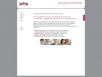 wtw-consulting.at Webseite Vorschau