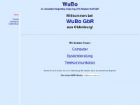 wubo.de Webseite Vorschau