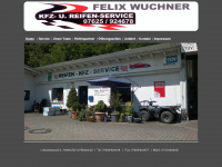 wuchner-kfz.de Webseite Vorschau