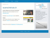 wuenschelrute.ch Webseite Vorschau