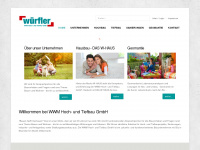 wuerfler.at Webseite Vorschau
