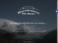 wuerstchen-meuter.de Webseite Vorschau