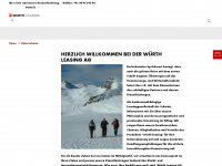 wuerthleasing.ch Webseite Vorschau