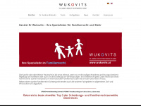 wukovits.at Webseite Vorschau