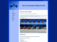 wukovits.co.at Webseite Vorschau