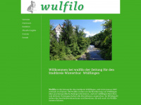 wulfilo.ch Webseite Vorschau
