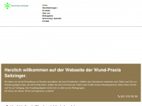 wund-praxis.ch Webseite Vorschau