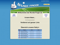 wunde-finger.de Webseite Vorschau