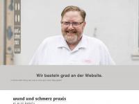wundpraxis.at Webseite Vorschau